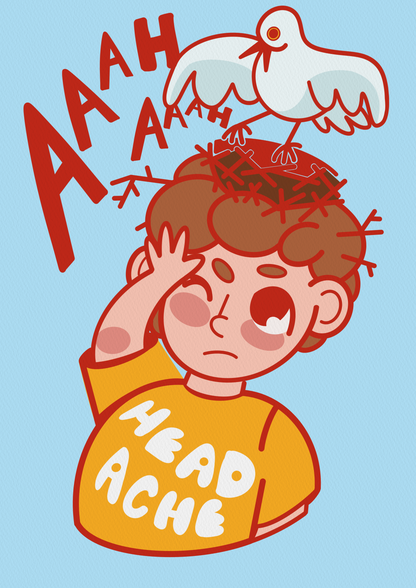 Headache Print