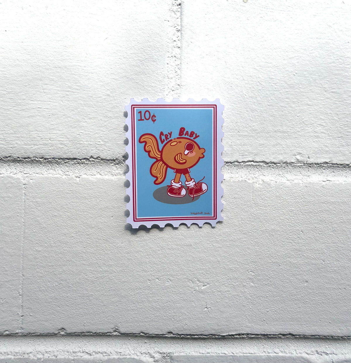 Cry Baby Sticker