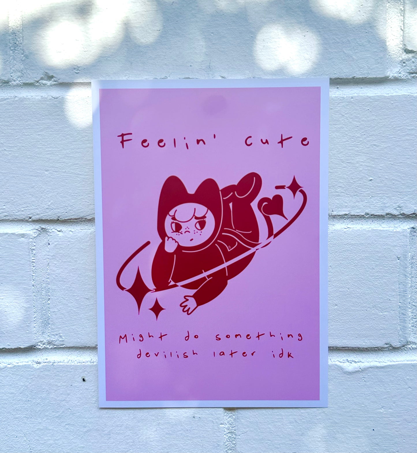 Cheeky Devil Print