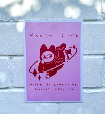 Cheeky Devil Print